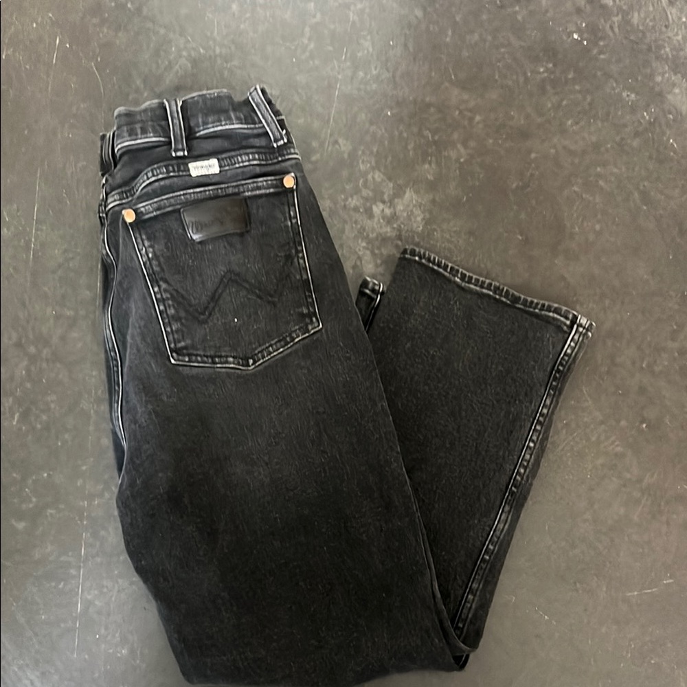 Wrangler Wild West high rise straight